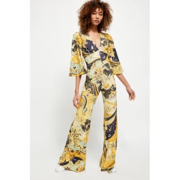 Free People Pants - NWOT Free People Night Fever Jumpsuit